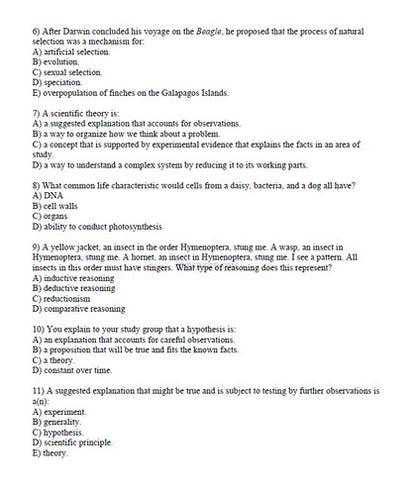 Biology 12th Edition Raven TEST BANK
