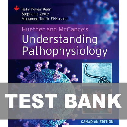 Huether and McCances Understanding Pathophysiology 2nd CANADIAN Edition TestBank