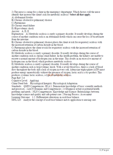 Nursing A Concept-Based Approach to Learning, Volume I, II & III, 4th Edition TB