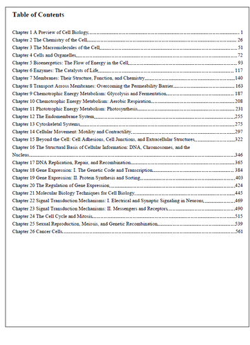 Becker's World of the Cell 10th Edition TEST BANK