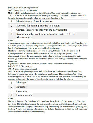 Fundamentals of Nursing 10th Edition Potter Perry TEST BANK