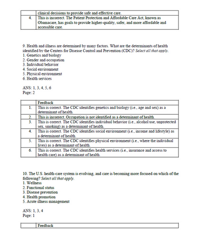 Essential Health Assessment 2nd Edition TEST BANK 9781719642323