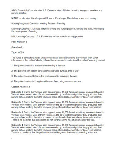 Kozier & Erb's Fundamentals of Nursing 10th Edition TEST BANK