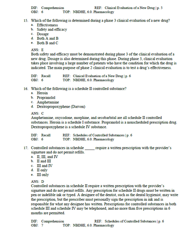 Applied Pharmacology for the Dental Hygienist 9th Edition TEST BANK