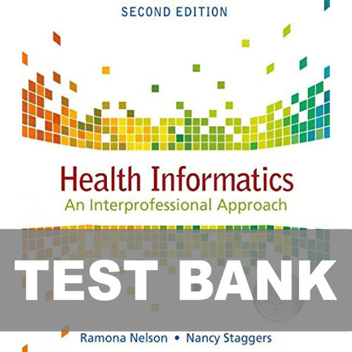 Health Informatics 2nd Edition Nelson Staggers TEST BANK