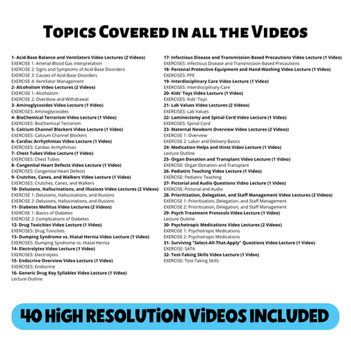 Mark Klimek Latest Lectures for the Next Gen NCLEX 2026 | Instant Download