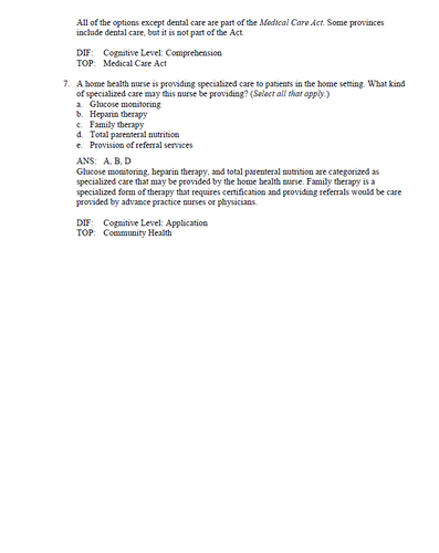 Leifers Introduction to Maternity and Pediatric Nursing in Canada 2e Test Bank
