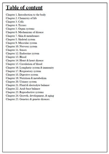 The Human Body in Health and Disease 8th Edition Patton TEST BANK