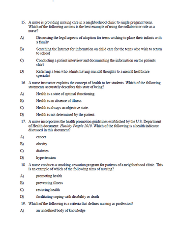 Fundamentals of Nursing Theory Concepts and Applications 3rd Edition Test Bank