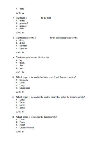 The Human Body in Health and Illness 5th Edition Herlihy TEST BANK