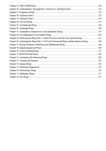 Pharmacology and the Nursing Process 10th Edition TEST BANK