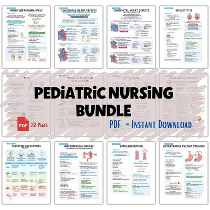 Pediatric Nursing Bundle - PDF