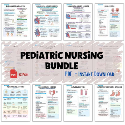 Pediatric Nursing Bundle - PDF