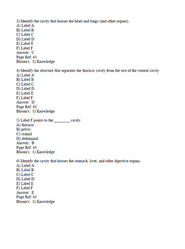 Essentials of Human Anatomy & Physiology 12th Edition TEST BANK