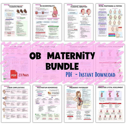 OB Maternity Nursing Bundle - PDF