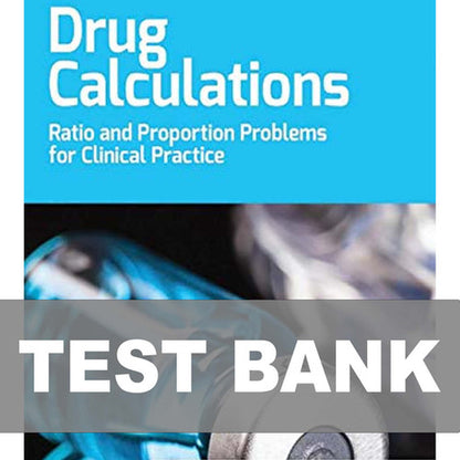 Drug Calculations 10th Edition Brown TEST BANK
