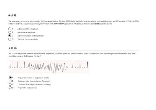 HESI Exit Critical Care V1 and V2 (55 Questions each) 2024