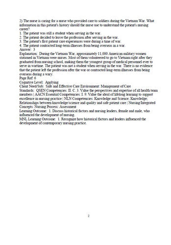 Kozier & Erbs Fundamentals of Nursing 11th Edition TEST BANK 9780135428733