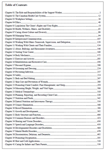 Sorrentinos Canadian Textbook for the Support Worker 5th Edition TEST BANK