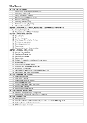 Emergency Care 14th Edition Daniel Limmer TEST BANK