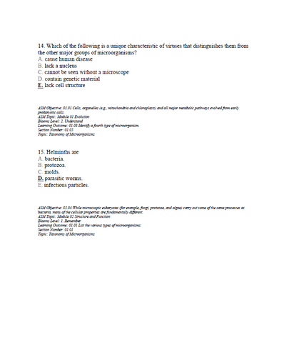 Microbiology A Systems Approach 7th Edition Test Bank